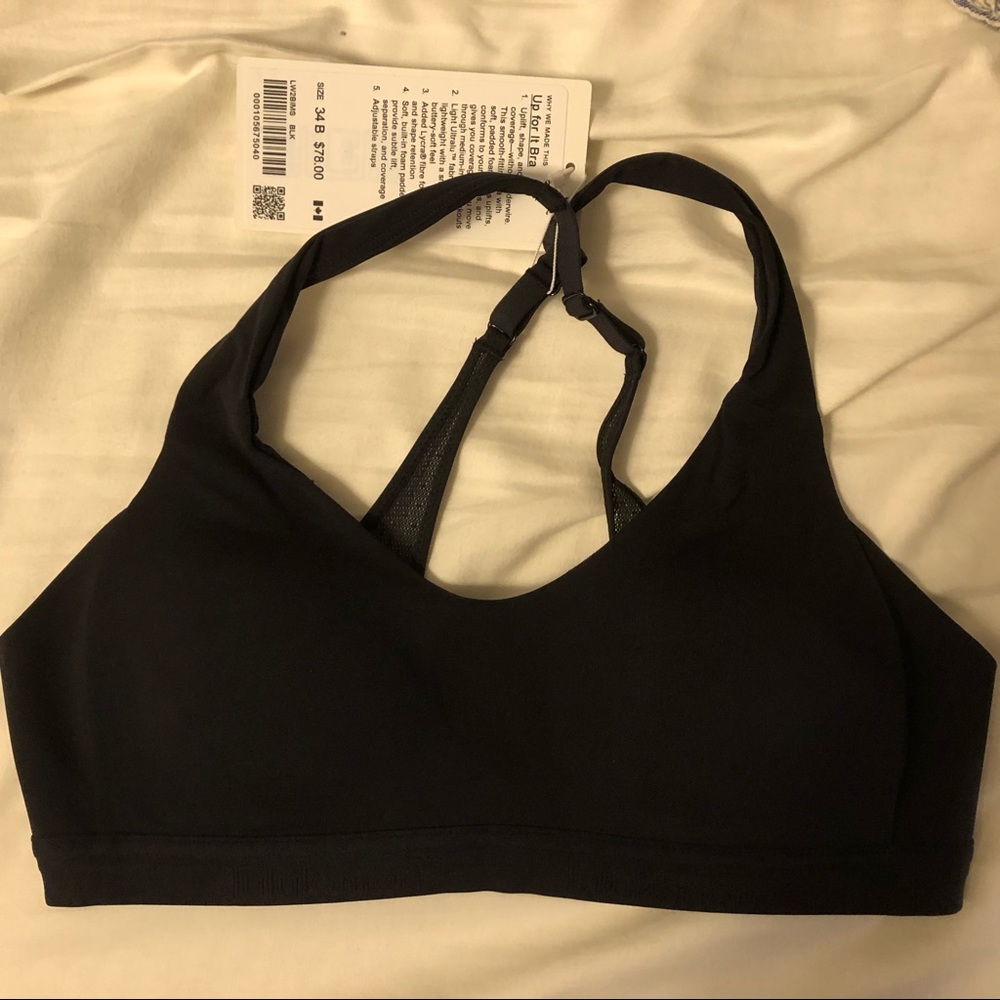 NWT lululemon Up For It Bra